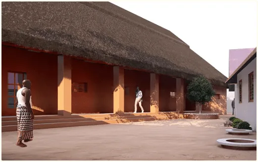 Couvent vodun au Bénin
