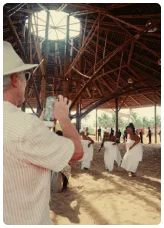 Danseuses sur le site des Vodun Days