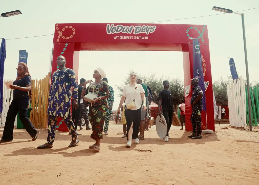Entrée du village des Vodun Days